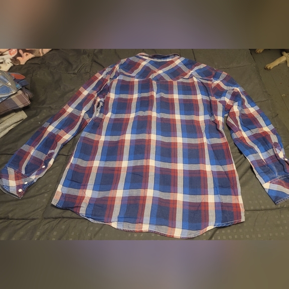 BKE VINTAGE BUTTON DOWN FLANNEL XXL MENS - Picture 3 of 4